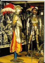 Ansichtkaart	Delft	Legermuseum	Geharnaste officier, Verzamelen, Ansichtkaarten | Nederland, Verzenden, 1980 tot heden, Gelopen