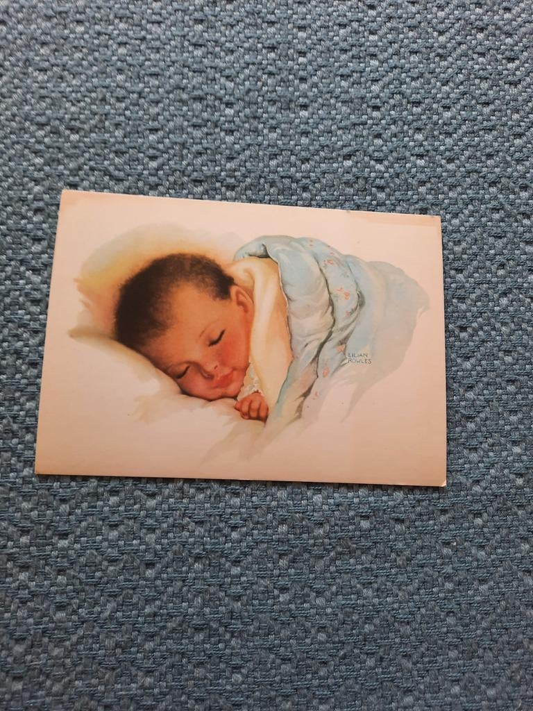 Ansichtkaart 'Sweet Slumber' Lilian Rowles - Ongelopen, Ophalen of Verzenden, 1980 tot heden, Ongelopen