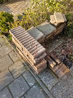 5 Stoeptegels, Tuin en Terras, Tegels en Klinkers, Ophalen, Gebruikt, Overige typen, Minder dan 5 m²