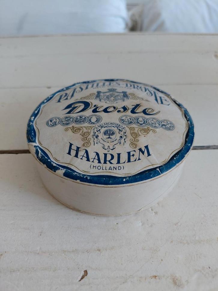 Oud kartonnen chocolade doosje, Antiek en Kunst, Curiosa en Brocante, Ophalen of Verzenden