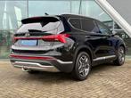 Hyundai Santa Fe 1.6 T-GDI HEV Premium Plus Sky 7p. 230pk Pa, Auto's, Hyundai, Santa Fe, Zwart, 4 cilinders, 7 stoelen