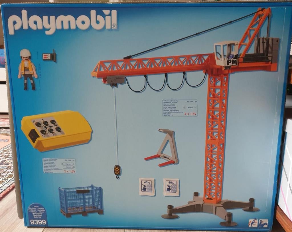 Playmobil City Action Kraan 9399, Kinderen en Baby's, Speelgoed | Overig, Ophalen