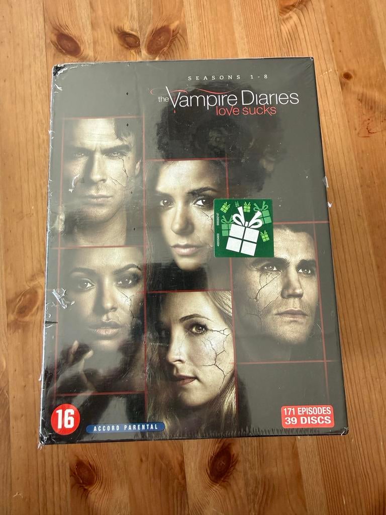 The Vampire Diaries - Seizoenen 1-8 Boxset (Nieuw), Cd's en Dvd's, Dvd's | Tv en Series, Nieuw in verpakking, Drama, Boxset, Vanaf 16 jaar