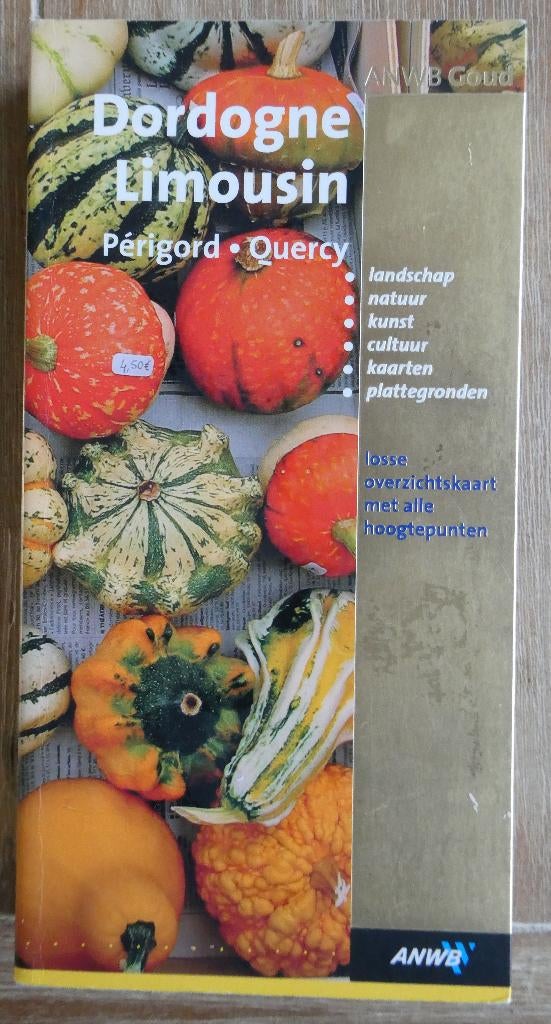 ANWB Goud Dordogne Limousin - Perigord / Quercy, ANWB, Europa, Ophalen of Verzenden, Zo goed als nieuw