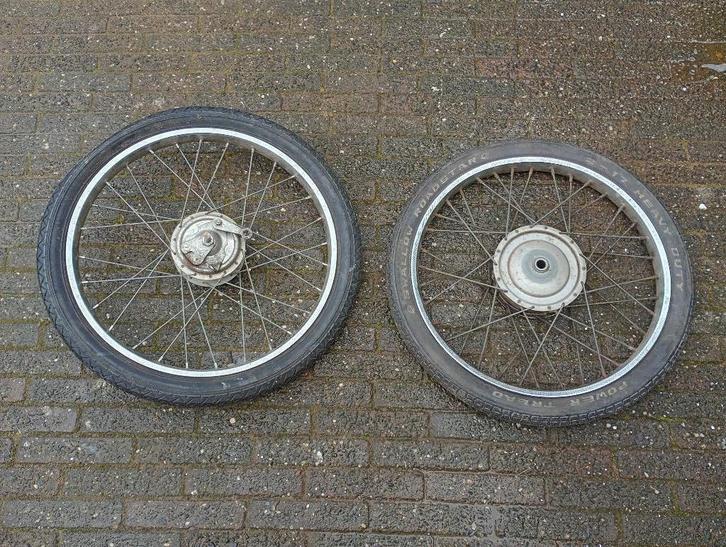 Set spaakvelgen Vespa Ciao, Fietsen en Brommers, Brommeronderdelen | Algemeen, Gebruikt, Overige typen, Ophalen of Verzenden