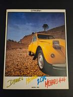 Brochure Citroën 2CV6, Dyane 6, Mehari incl 4x4 1980, Ophalen of Verzenden, Zo goed als nieuw, Citroën