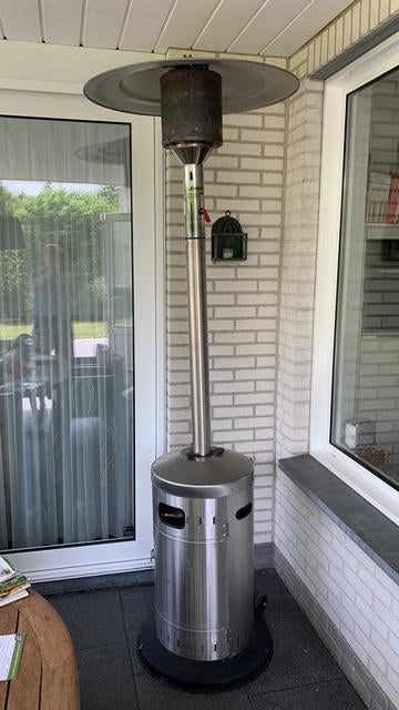 Enders Terrasverwarming Gas RVS, Ophalen, Zo goed als nieuw, Gas, Vloer