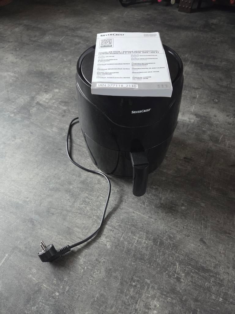 Silvercrest Airfryer - Zo goed als nieuw, Witgoed en Apparatuur, Airfryers, Ophalen of Verzenden