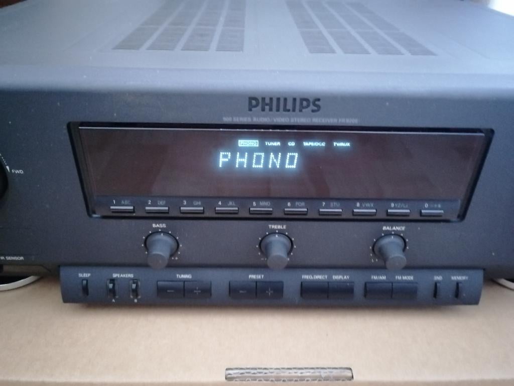 Philips FR920 tuner receiver versterker fr 920 phono, Marantz, Gebruikt, Ophalen of Verzenden, Minder dan 60 watt