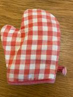 Leuke geruite ovenwant - rood/wit, Ophalen, Gebruikt, Jongen of Meisje