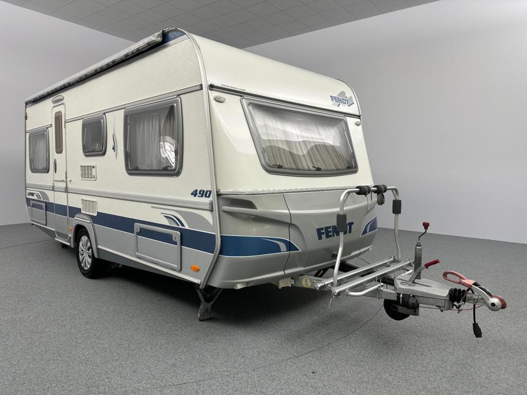 Fendt Saphir 490 TF Zakluifel Voortent INCL. STALLING, Caravans en Kamperen, Vast bed, Rondzit, Bedrijf, Mover