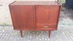 Mid century teak dressoir = Vintage Deens Retro jaren 60, Huis en Inrichting, Kasten | Dressoirs, Gebruikt, Teakhout, Vintage