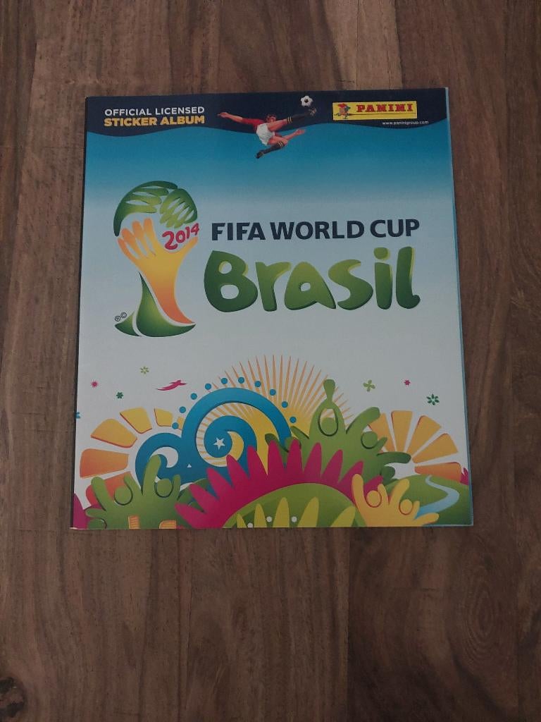 Leeg album Panini 2014 WK Brazilie, Verzenden, Buitenlandse clubs, Poster, Plaatje of Sticker
