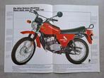 Kreidler Enduro-Mustang folder - 1981, Ophalen, Zo goed als nieuw, Overige merken