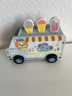 Houten ijscowagen met ijsjes en zebra, Ophalen of Verzenden, Gebruikt, Jongen of Meisje