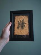 Gandalf Schets op Handgeschept Papier in Zwart Frame, Ophalen of Verzenden