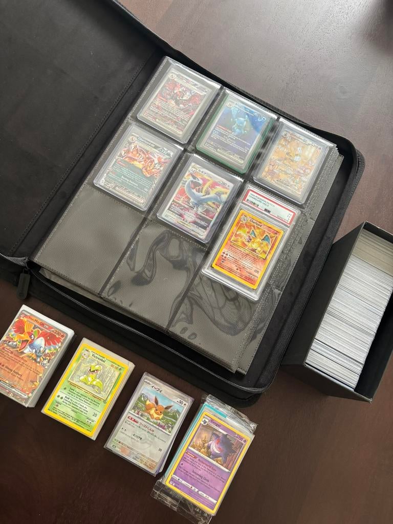 Pokemon kaarten collectie, Ophalen of Verzenden, Zo goed als nieuw, Meerdere kaarten