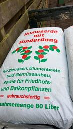 Potgrond met koeiemest, Ophalen, Potgrond