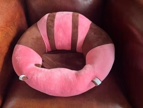 Babyzitje zitkussen plush baby roze Chicampera, Ophalen of Verzenden, Nieuw, Overige typen
