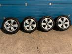 Originele Skoda Octavia / Yeti 17 inch set met All Seasons, Auto-onderdelen, Banden en Velgen, Ophalen, Gebruikt, Banden en Velgen