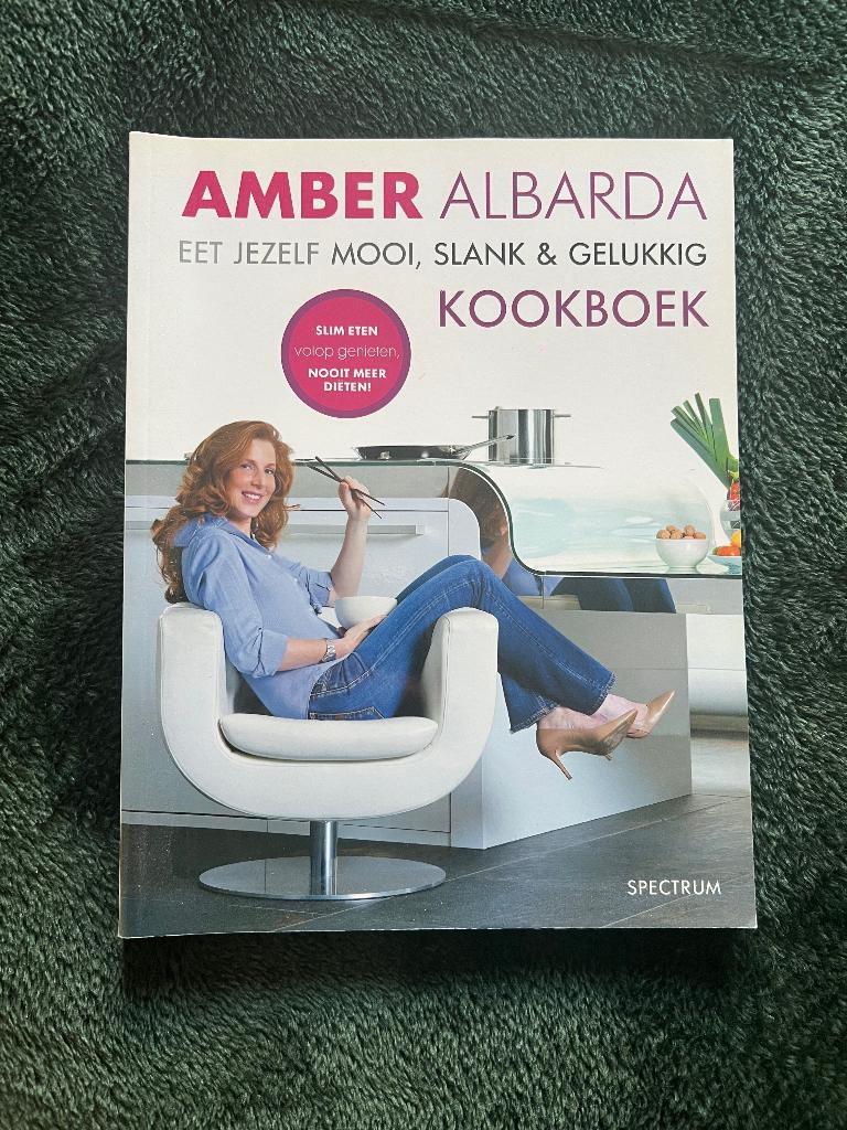 Compleet nieuw: Eet jezelf mooi, slank & gelukkig KOOKBOEK, Boeken, Ophalen of Verzenden, Nieuw, Dieet en Voeding, Amber Albarda
