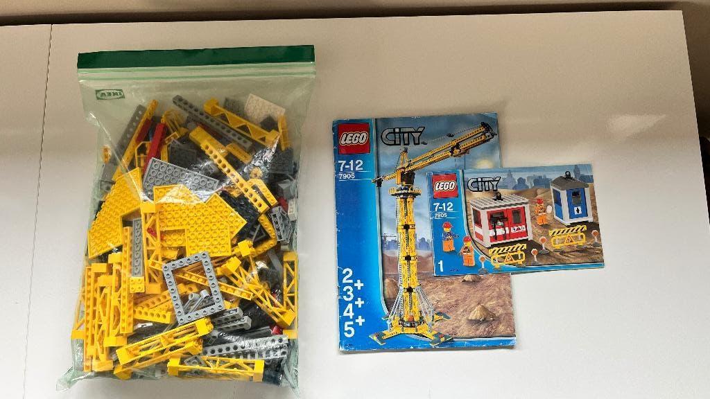 Lego 7905 Torenkraan, Kinderen en Baby's, Speelgoed | Duplo en Lego, Ophalen of Verzenden, Gebruikt, Complete set, Lego