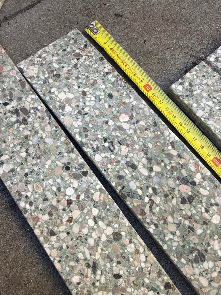 Terrazzo stukken 1 cm dik - Diverse maten, Ophalen, Overige materialen, Overige typen, Nieuw