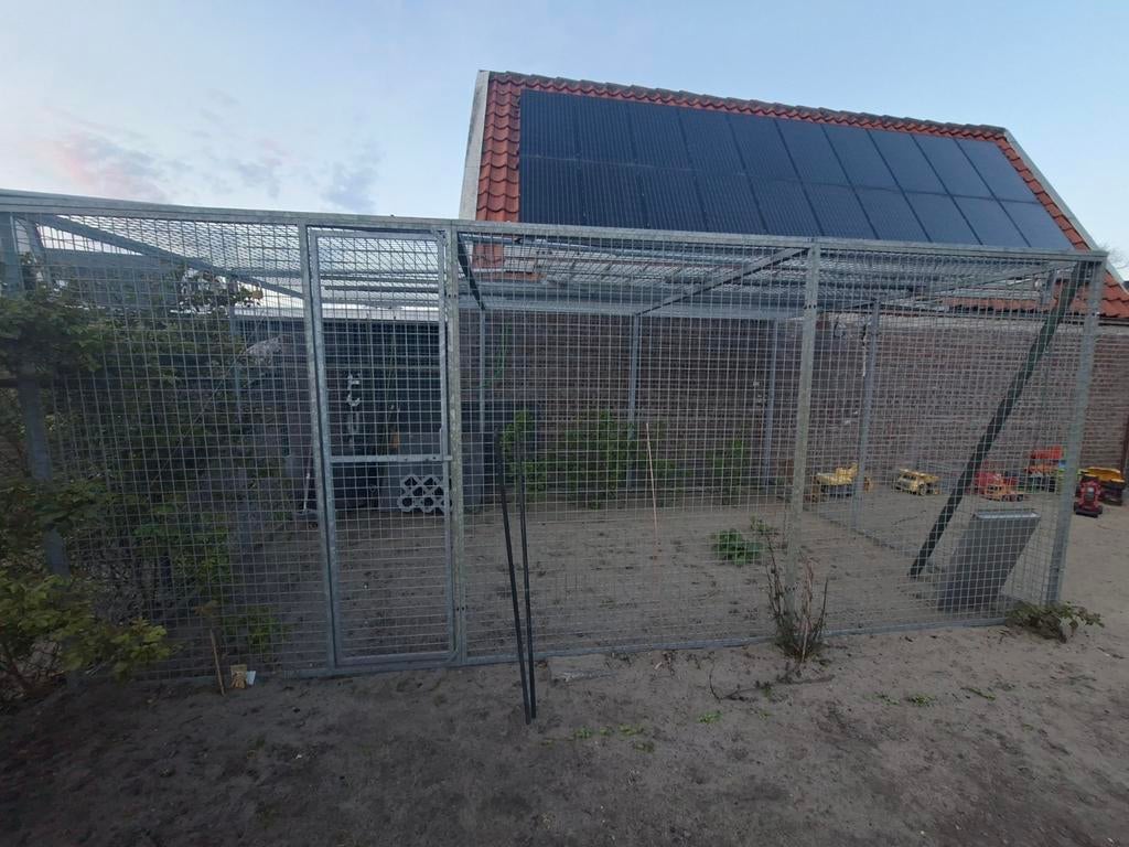 Vogelkooi kattenkooi, Dieren en Toebehoren, Ophalen, Metaal, Vogelkooi