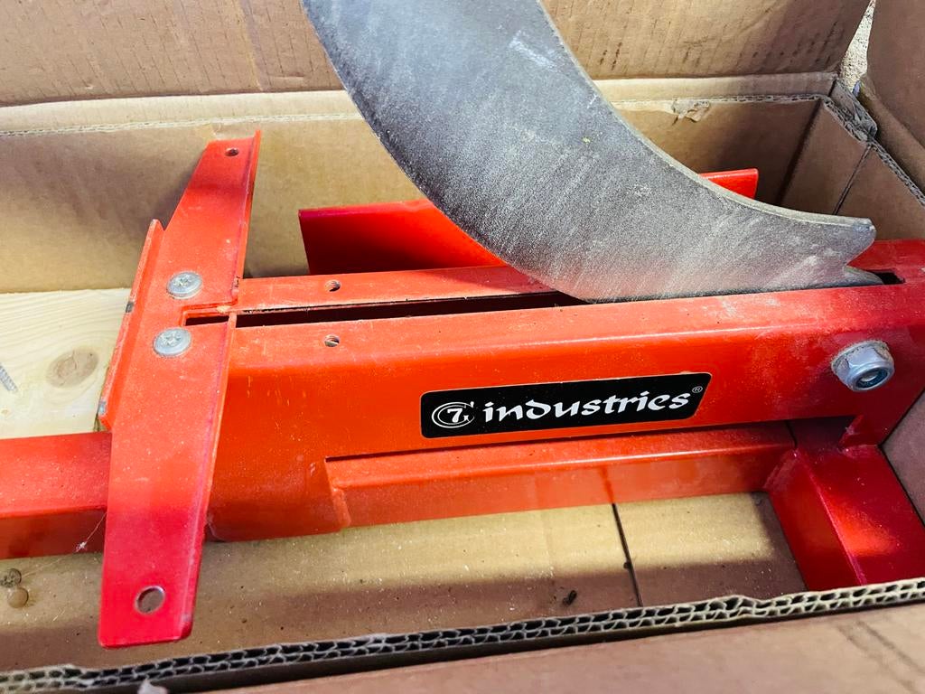 Laminaatknipper - 7 Industries, Doe-het-zelf en Verbouw, Ophalen, Gebruikt