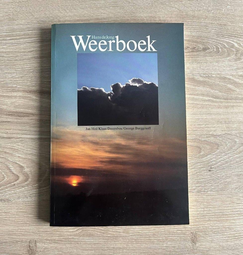 Hans de Jong - Weerboek, Boeken, Ophalen of Verzenden, Gelezen, Overige onderwerpen, Hans de Jong