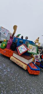 Carnavals wagen thema uitvinders., Ophalen of Verzenden, Versiering, Carnaval