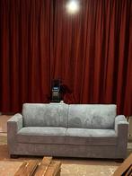 Bank stof groen-blauw 2,5 zits, Ophalen, 150 tot 200 cm, Tweepersoons, 75 tot 100 cm