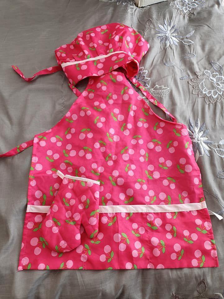 kinderschort muts en want   (dv10, Huis en Inrichting, Keuken | Textiel, Gebruikt, Tafelkleed of Tafelzeil, Ophalen of Verzenden