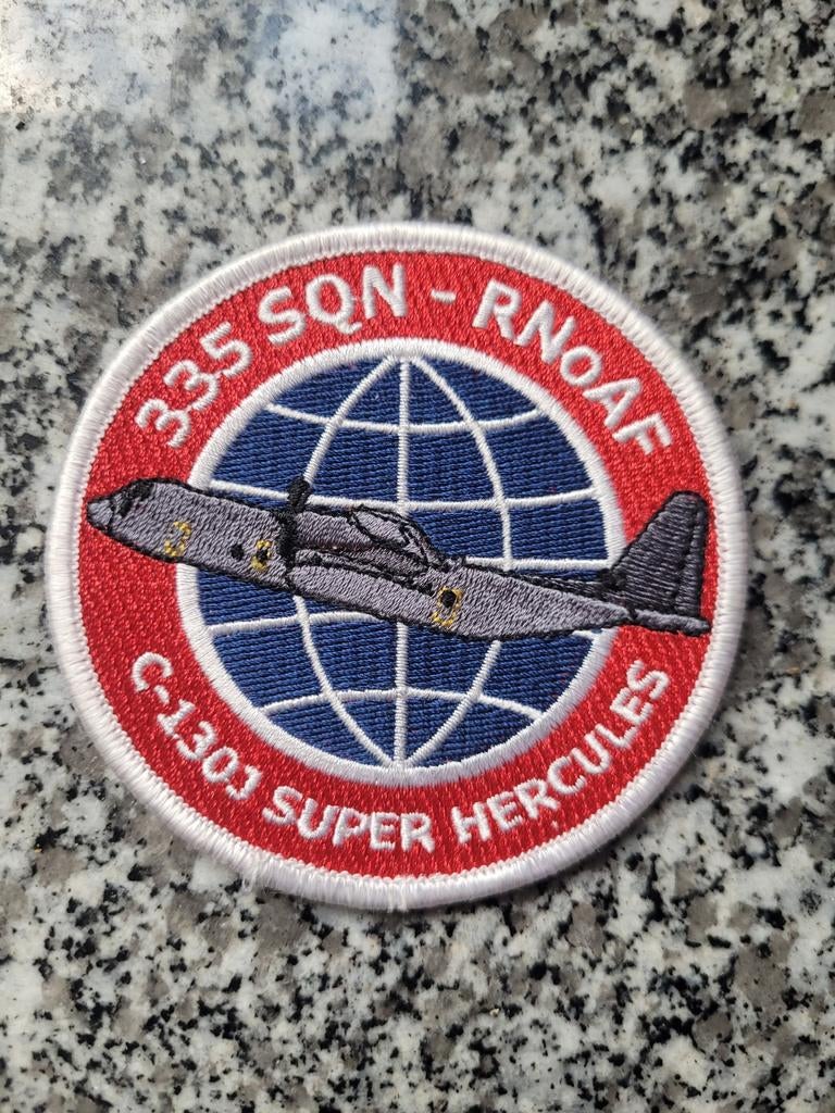 Patch 335 SQN RNOAF C-130J Super Hercules, Ophalen of Verzenden