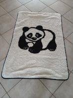 Deken met een panda erop, Ophalen of Verzenden, Wit, Jongetje of Meisje, Deken of Dekbed