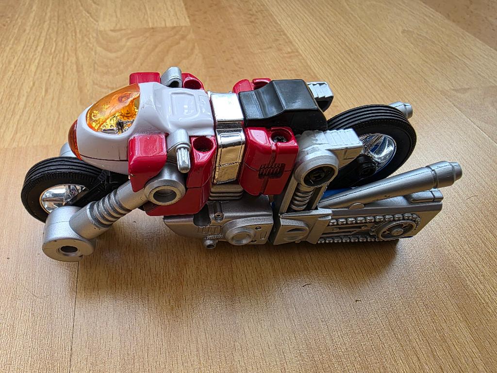Bandai Moto Robot Transformer Cy-kill Gobots, Verzamelen, Transformers, Overige generaties, Verzenden, Gebruikt, Autobots