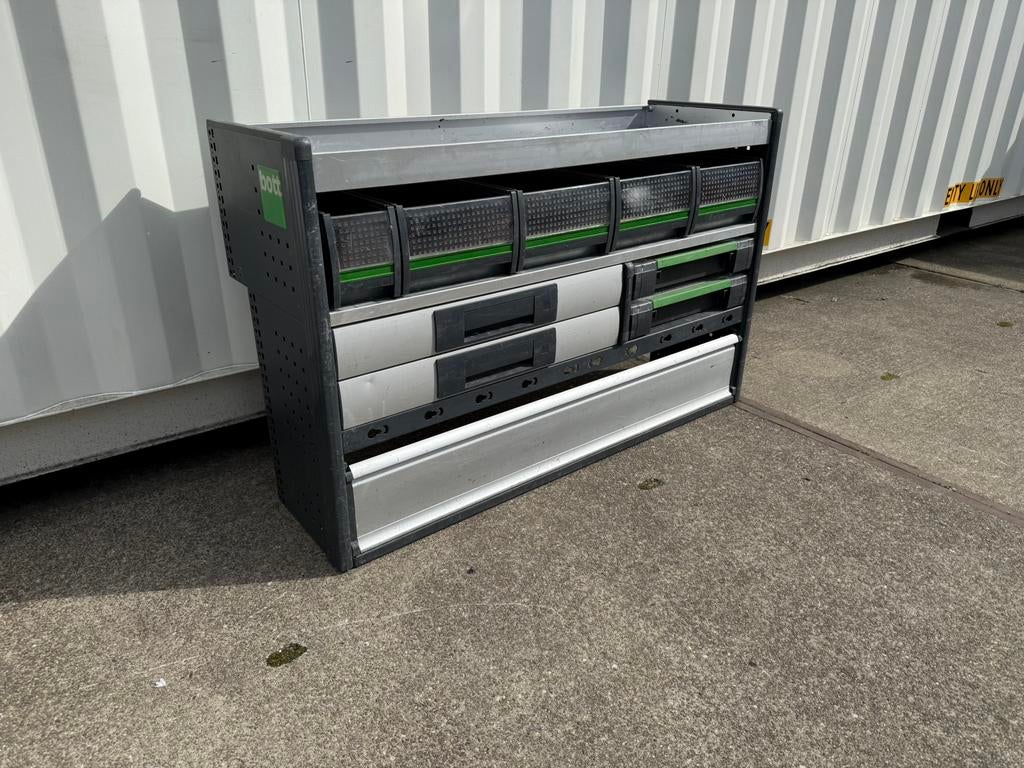 Nette bott bedrijfswagen inrichting, Ophalen, Gebruikt