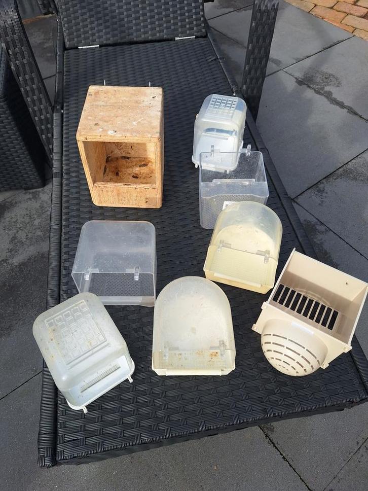 Verschillende vogelbenodigdheden, Dieren en Toebehoren, Vogels | Toebehoren, Eten en Drinken, Ophalen