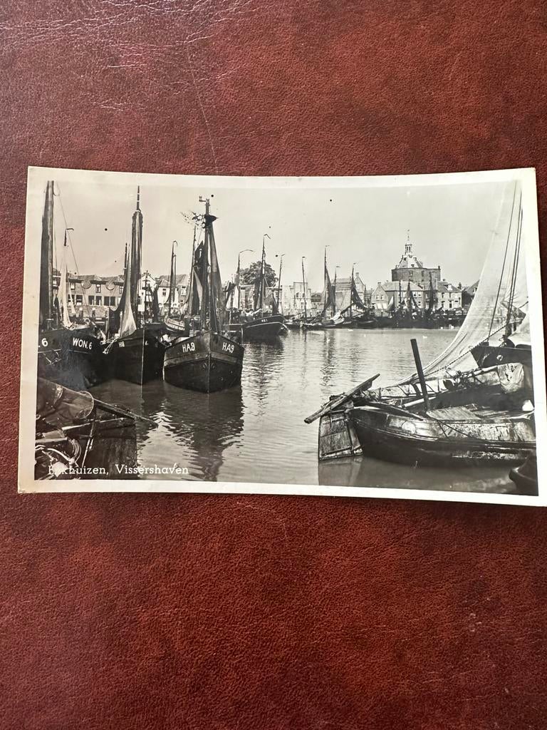Oude Aansichtkaart Enkhuizen, Ophalen of Verzenden, Voor 1920, Noord-Holland