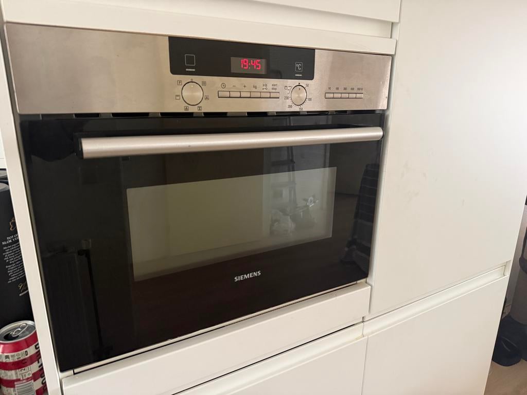 Siemens combimagnetron en oven  HB84H501/36, Combimagnetron, Gebruikt, 60 cm of meer, Ophalen of Verzenden
