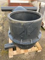 Zwarte afvoerput met zij-aansluiting, Gebruikt, Ophalen of Verzenden, Minder dan 2 meter, 80 mm of meer
