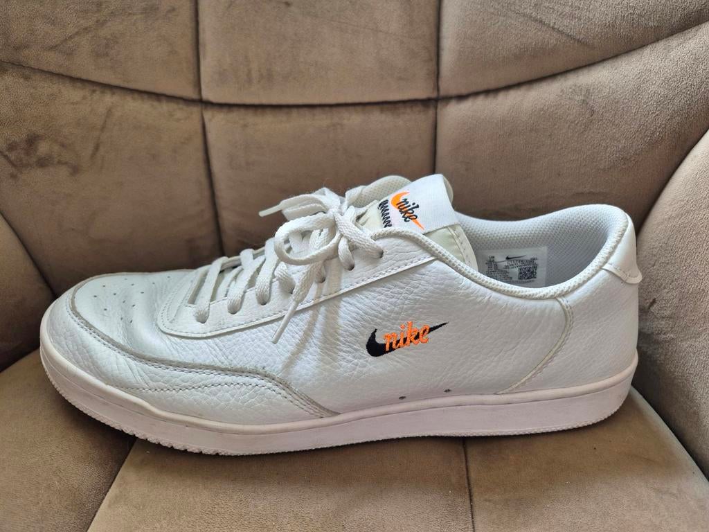 Nike vintage court 46 wit, Wit, Nike, Ophalen of Verzenden, Sneakers of Gympen