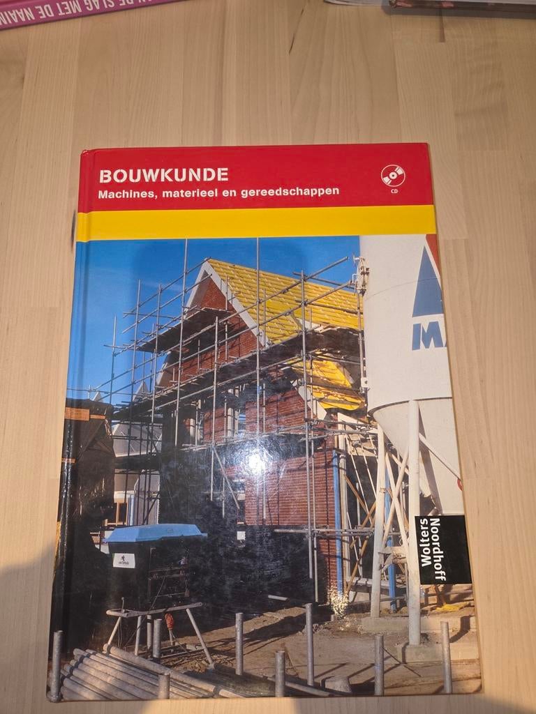 Bouwkunde: Machines, materieel en gereedschappen (met dvd), Boeken, Techniek, Ophalen of Verzenden, Zo goed als nieuw, Bouwkunde