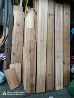 Massieve grenen vloer pakweg 30 m², Ophalen, Gebruikt, Vloerdelen of -planken, 10 m² of meer