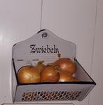 Antiek emaille uien bakje, Zwiebeln., Antiek en Kunst, Ophalen