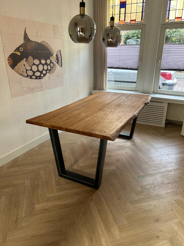 Eettafel pronto, Huis en Inrichting, Ophalen, Gebruikt, 50 tot 100 cm, 150 tot 200 cm