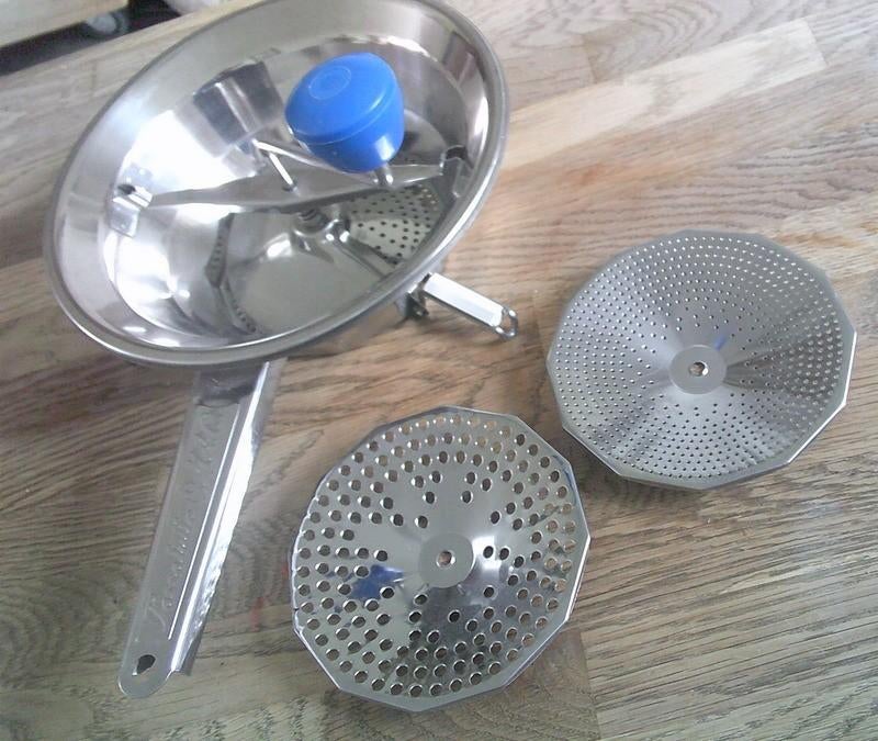 PASSATUTTO O.M.C.A Passeerzeef - RVS - 24 cm, Overige typen, Zilver, Ophalen of Verzenden, Zo goed als nieuw