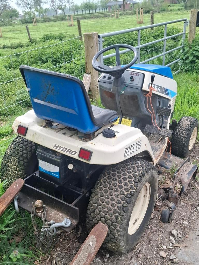 Zitmaaier diesel opknapper, Ophalen, Gebruikt