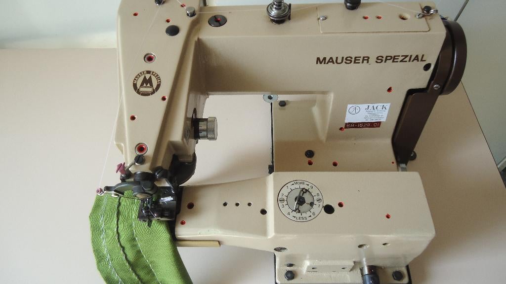 Industrie Blindzoom machine Mauser Spezial, Hobby en Vrije tijd, Naaimachines en Toebehoren, Overige merken, Gebruikt, Ophalen of Verzenden