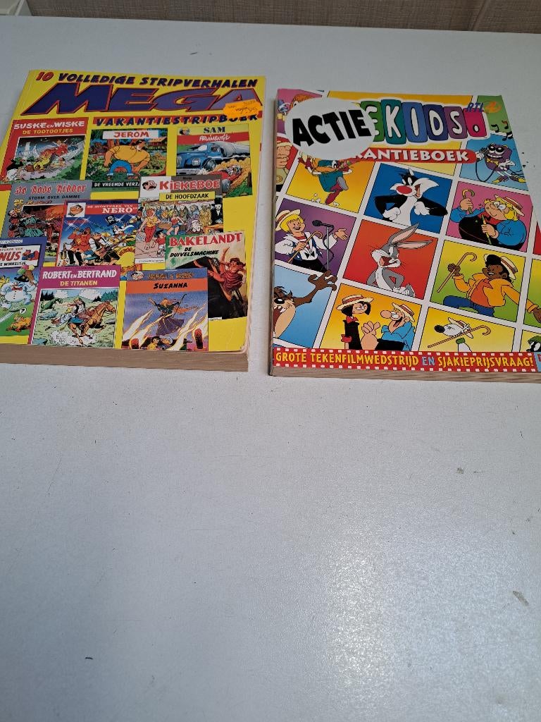 2 stripboeken z.g.a.n., Meerdere stripboeken, Ophalen of Verzenden, Gelezen